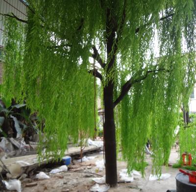 China Outdoor Huge Tree Waterproof Landscaping Artificial Weeping Willow for sale