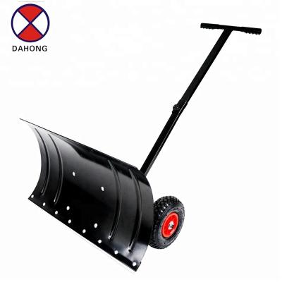 China Push Adjustable Snow Snow Pusher With Heavy Duty Snow Shovel Plow Popular In USA Market for sale