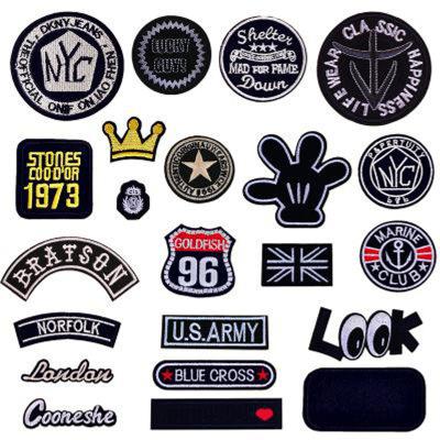 China Viable Wholesale Custom Brand Embroidery Patches for sale