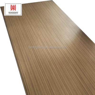 China Straight Line Moisture Proof MDF With Reconditioned Teak for sale