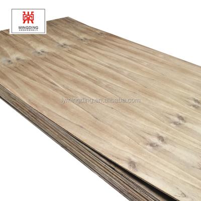 China Crown Cut Burma Teak Fancy Plywood Flower Cut Teak Veneer Indoor Plywood / Ash Veneer Plywood for sale