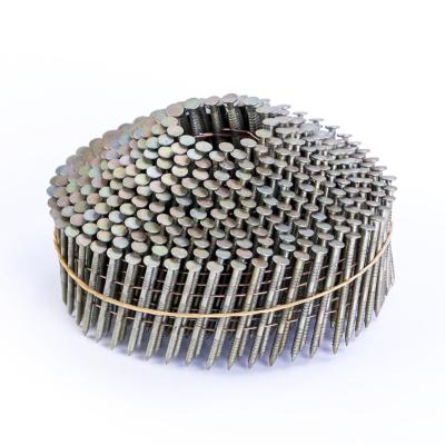 China China Manufacture Flat Galvanized Common Wire Coil Nail With Low Price for sale