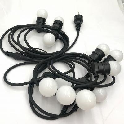 China Outdoor String Lights Durable Using Low Price Connectable Christmas Marquee String Lights Outdoor for sale