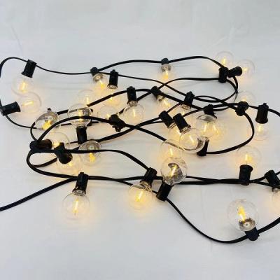 China High Quality Outdoor Waterproof Light Bulb String Light Festival 30L Bulb String Light Belt for sale