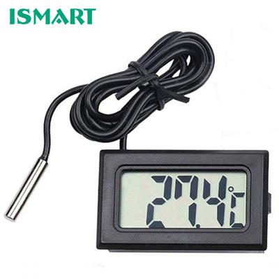 China Digital LCD Thermometer Display Car Fridge Incubator Aquarium Thermometer Measure 1M LCD Thermometer for sale