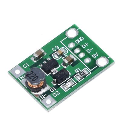 China 600mA DC-DC Mini Step Up Power Module 1-5V to 5V Boost Converter 5v 600ma Step Up DC Converter for sale