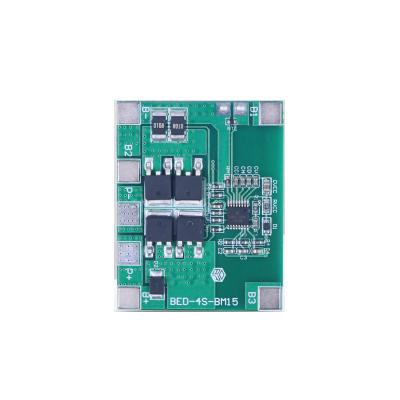 China 4S 14A limit 20AM 12.8V 12V LiFePo4 lithium iron battery protection board 4s 14a lifepo4 bms for sale