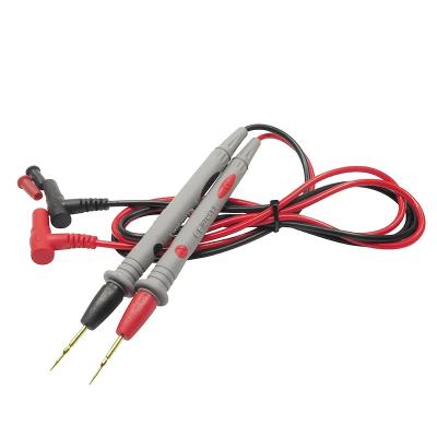 China 1 Pair Digital Probe Multimeter Soft-Silicone-Wire Universal Test Leads with Clip for LED Tester Multimetro Multimeter Probe for sale