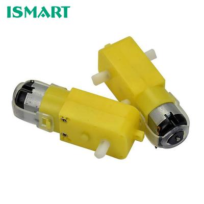 China Smart TT Car Robot Gear Motor For Diy Kit Wheels Chassis Robot Remote Control Car DC Gear Motor TT Motor for sale