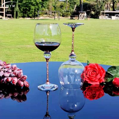 China Is Not Grape Wine Glass Manufacturers Wholesale Goblet Can Be Customized Diamond Crystal Wine Glass for sale