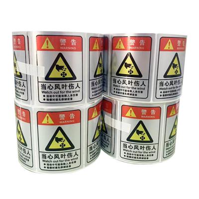 China Waterproof Product Bottle Label Printing Custom Waterproof Vinyl Sticker Label for sale