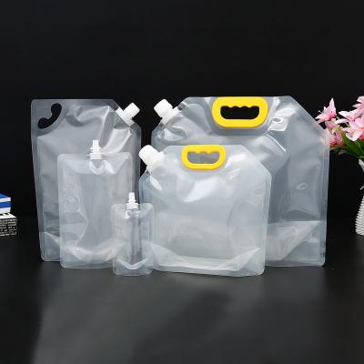 China Recyclable Suction Nozzle Bags For Liquid With Customized Size for sale