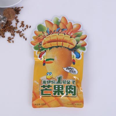 China Recyclable High Quality Supermarket Dry Fruit Bag With Hanger Hole for sale