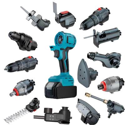 China Varied Cordless Speed ​​Electric Drill Powerful Craft Cordless Power Tool Combo Multi Bit Drill Power Drills 21V for sale