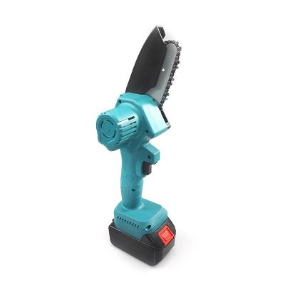 China 2-Stroke chainsaw high quality portable cordless 21V mini electric chainsaw 6 inch chainsaw for wood cutting for sale