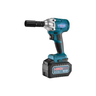 China High Quality Cordless Wrench 21V 350N.m Brushless Power Impact Electric Drill With LED Light for sale