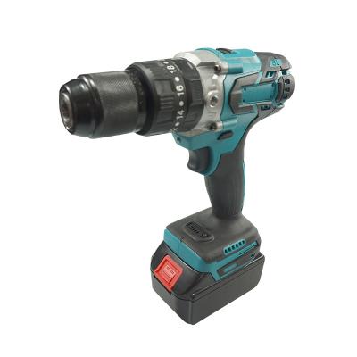 China Hot Selling Torque Cordless Handy Large Power Sales Portable Electric Drill 18v Cordless Machine For Home for sale