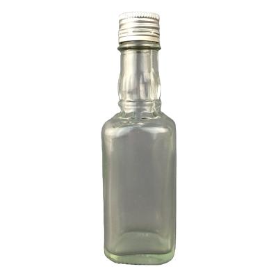 China Wine 50ML Square Mini Liquor Bottles for sale