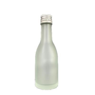 China WINE/HONEY/TEA/OIL 50ML Round Mini Liquor Bottles FROSTED for sale