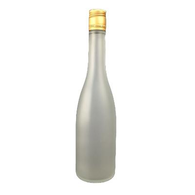 China 2021 Frosted Portable 500ml Round Wine/Honey/Beverage Glass Bottles High Quality Wholesale For Wine for sale