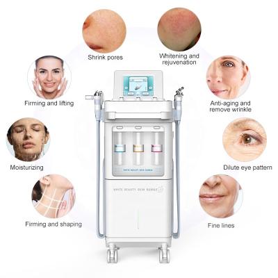 China Skin Tightening RF Skin Tightening Aesthetic Hydraulic Oxygen Jet Vacuum Facial Beauty Machine Water Microdermabrasion Equipment for sale