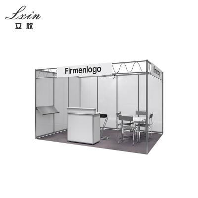 China Exhibition Manufactory trade show display equipment low cost model exhibition both stands for sale