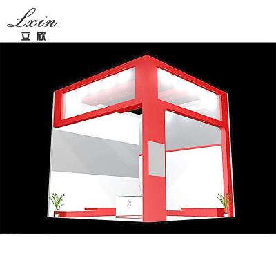 China Exhibition Good design small exhibition stand 3x3 display stands for sale