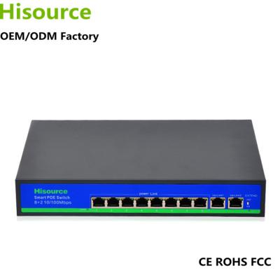 China POE factory 8 port add-on Realtek poe switch for sale