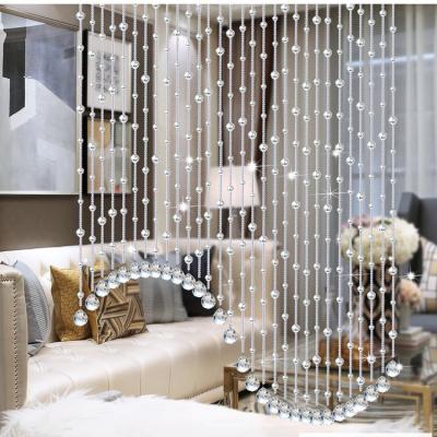 China Crystal Curtain Curtain in Europe Crystal Crafts Ball Chain Room for sale