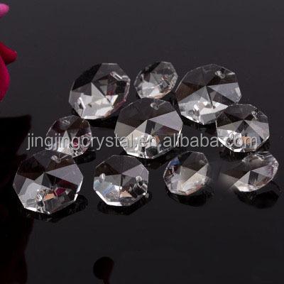 China China Wholesale High Quality Cheap Octagon Crystal Loose Beads for sale