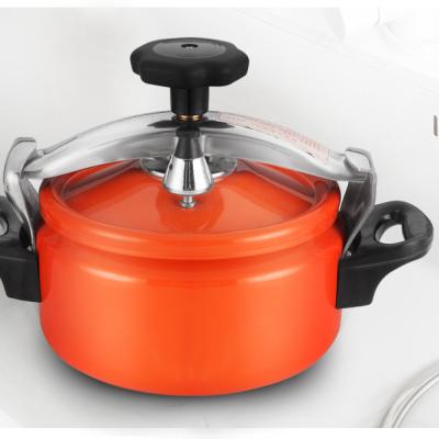 China New Design 2020 Sustainable Aluminum Kitchenware Non Rotating Stick Bottom High Pressure Cooker for sale