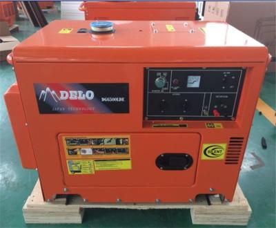 China 5kw Small Air-Cooled Silent Diesel Generator 6500DS Diesel Engine Generator à venda