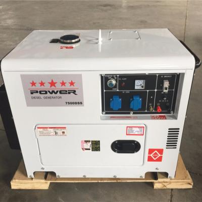 China Silent diesel generator manufacturer 5kva air cooled for sale for sale