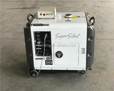 China 5 kva small diesel generator, silent type and open type for sale