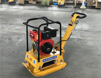 China Reversible Diesel Engine Plate Compactor C160 Gasoline Plate Compactor for sale