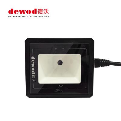 China DEWO BuLid-in IC Identification NFC Reader And Qr Barcode Scanner For A4 Turnstile Size for sale