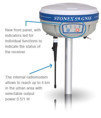 China Stonex S9II RTK GNSS GPS 220 Channels with Trimble Version Mainboard for sale