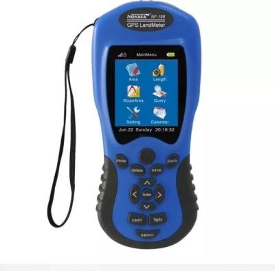 China Industrielles Hand-GPS-Gerät-Land-Meter NF198 mit Blauer/Schwarz-Farbe zu verkaufen