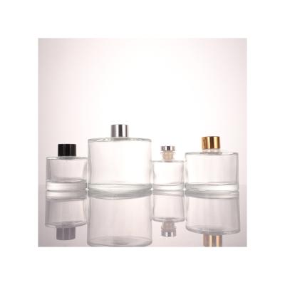 China Best Selling Cylinder Shape Perfume Glass Bottle Cosmetic Aromatherapy Decorative Bottle for sale