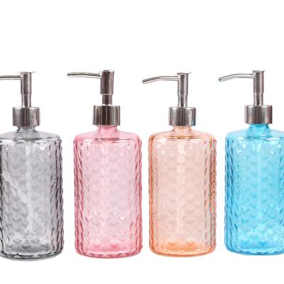 China Wholesale Personal Care Manufacturer Color 400ml Hand Sanitizer Bottle For Toiletry Supplies for sale