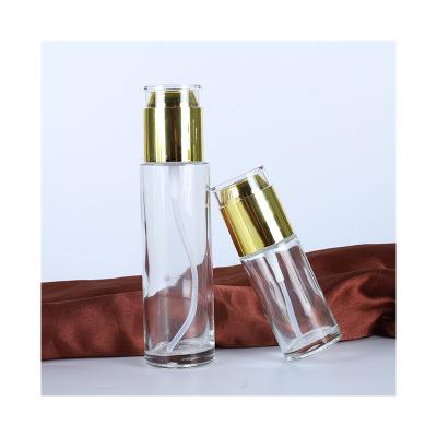 China Direct Selling Cosmetic Clear Glass Products Convenient And Durable Glass Bottle Dropper For Cosmetic for sale