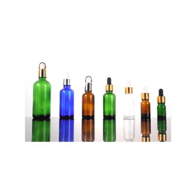 China 30ml 50ml Guarantee Cosmetic Glass Quality Empty Bottles Green Cosmetic Bottle for sale