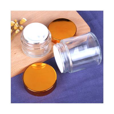 China Cosmetic factory direct sales clear glass products convenient and durable glass cosmetic bottles for cosmetic for sale