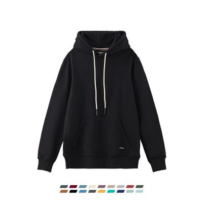 China High Quality Men's Simple Hoodie Thick French Plus Size KON 360GSM Terry Customized Men's Oversized Hoodies and Sweatshirts for sale