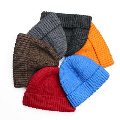 China JOINT spot hat wholesale woolen winter keeping warm knitted high quality beanie small hat support batch customization for sale