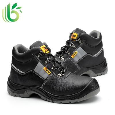 China All Kind Used Toe Labor Shoes Mens Security Genuine Leather Steel Work Ankle Boots Used Shoes for sale