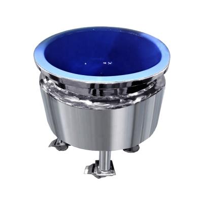 China Factory stainless steel storage tank coated reactor container strong acid pharmaceutical solution ptfe liquid line tank for sale