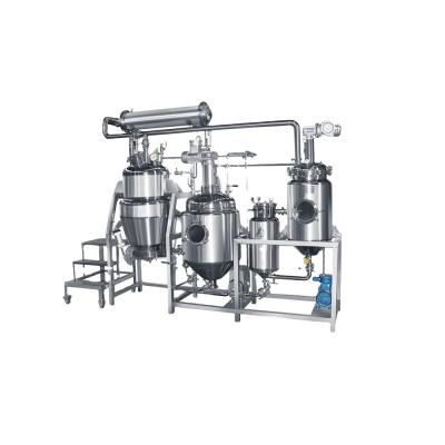 China Stainless Steel Extractor Pilot Plant Medicine Multifunctional Liquid Extraction And Concentrator Small Capacity Machine for sale