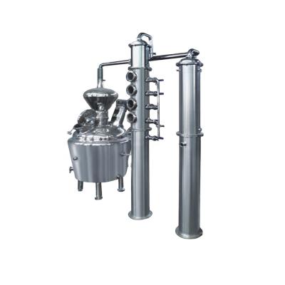 China Factory Copper Still Homemade Vodka Distillery Kit Vodka Whiskey Rum Distillation Equipment Vodka Brewery Distill Equipment for sale