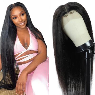 China Body Wave Sheer Lace Frontal Wig 13x4 Lace Front Human Hair Wigs With Baby Hair Transparent Lace Front Wigs For Black Women for sale